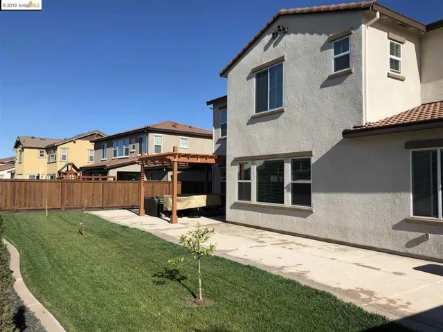 with a nice pergola for extra shade