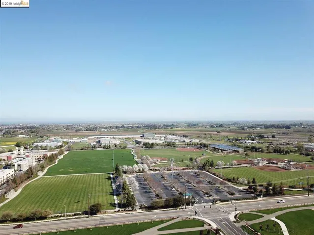 aerial shot of the sports complex which is less than a half a mile away.