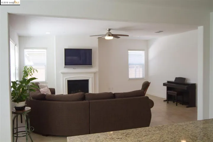 with gas fireplace