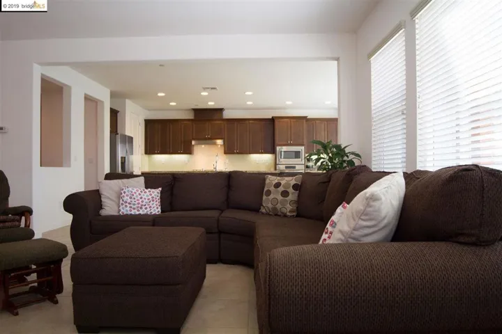 view of the expansive kitchen