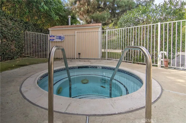 Community spa is just steps away...the cares of the day can melt away under the stars.