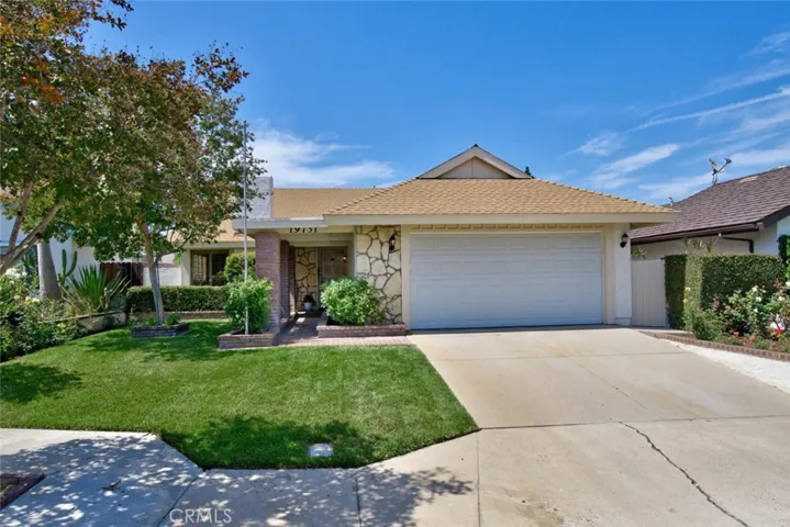 Single Story Yorba Linda Home with Attached 2 Car Garage