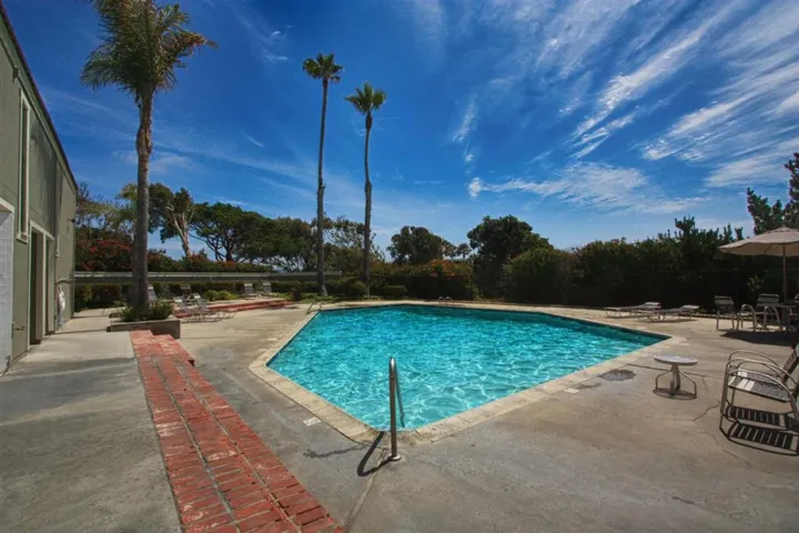 One of two pools to enjoy.  The pool and spa directly across from this beach townhouse is under renovation and will be better than ever!