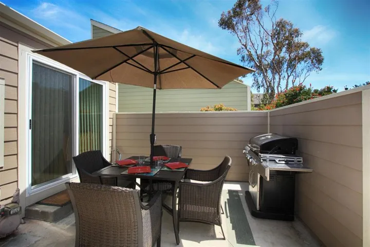 Front patio area has been enlarged and perfect to enjoy morning coffee.
