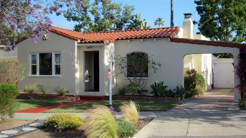 The house has great curb appeal!