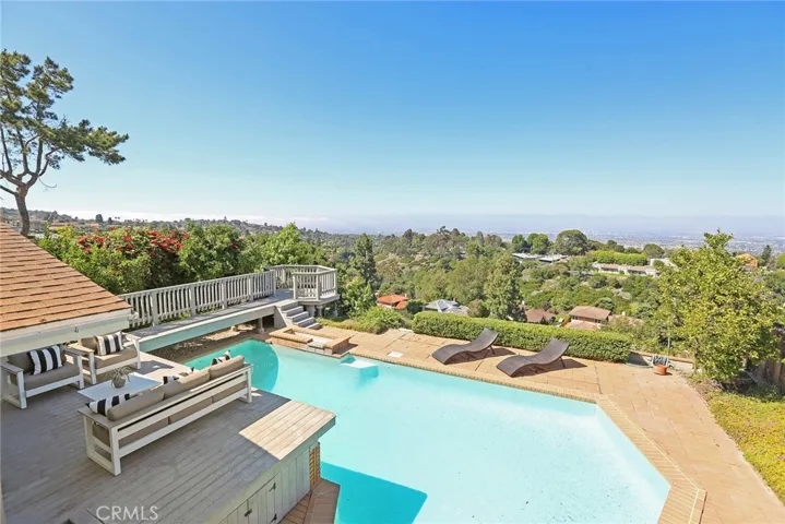 View from the master balcony