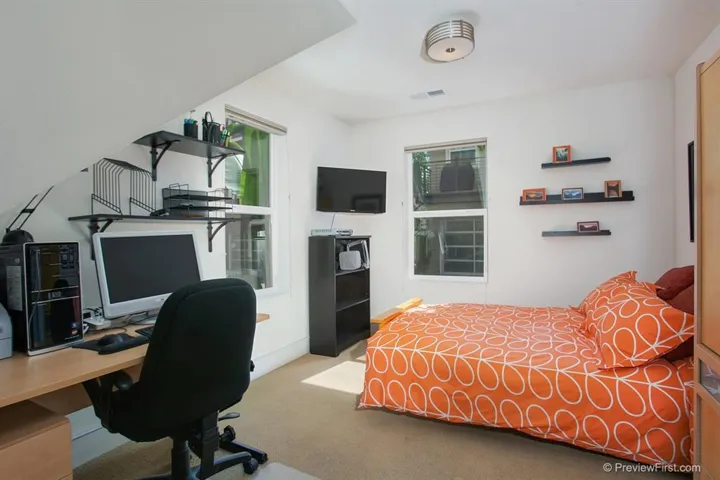 Downstairs bedroom. Great for an office.