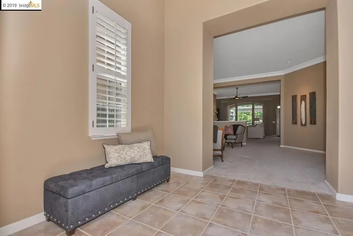 Foyer with Tile Floors