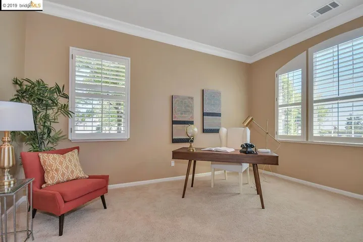 Den or Office with Plantation Shutters