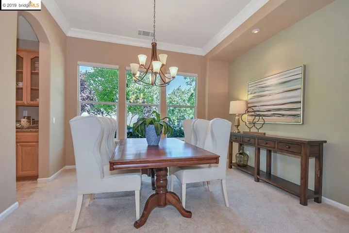 Formal Dining Room with Views