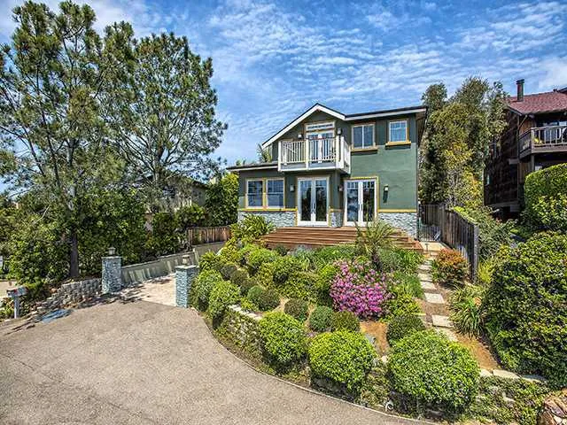 Situated on an elevated lot with ocean views in a rare location.
