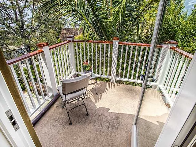 Upper Level Private Balcony