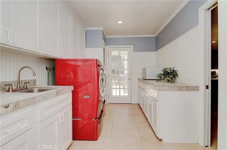 You can never have too much storage! You can't get any better for a laundry room.