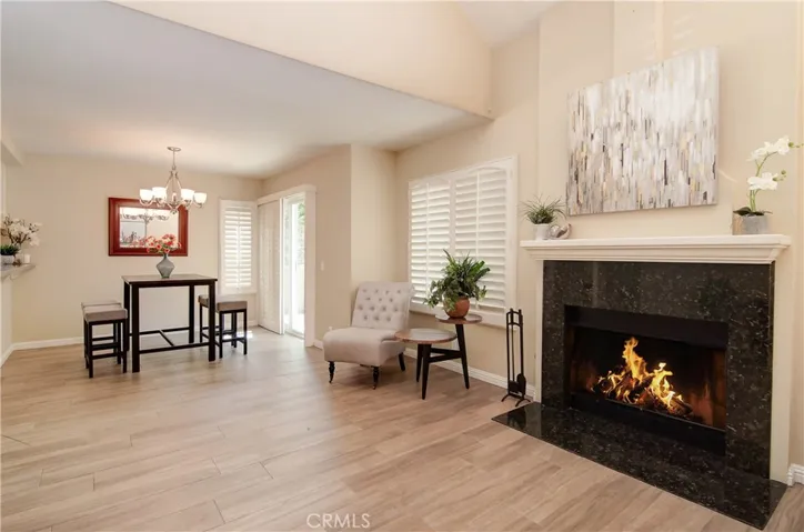 Liivng and Dining rooms blend and flow, so everyday life can morph into "Special Occassion Mega Parties!"