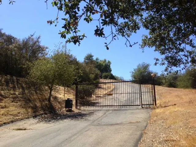 Front Gate - A private driveway to your private home with acreage & views. views views!