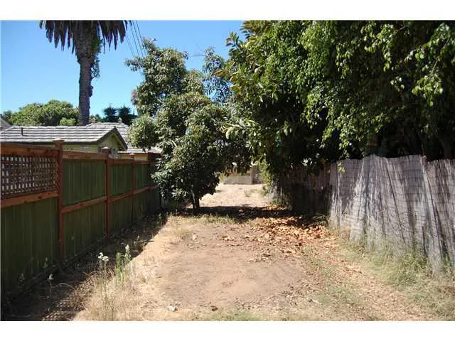 Access easement. Tree being removed.