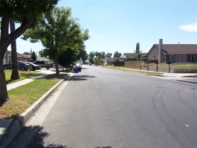 Street looking west