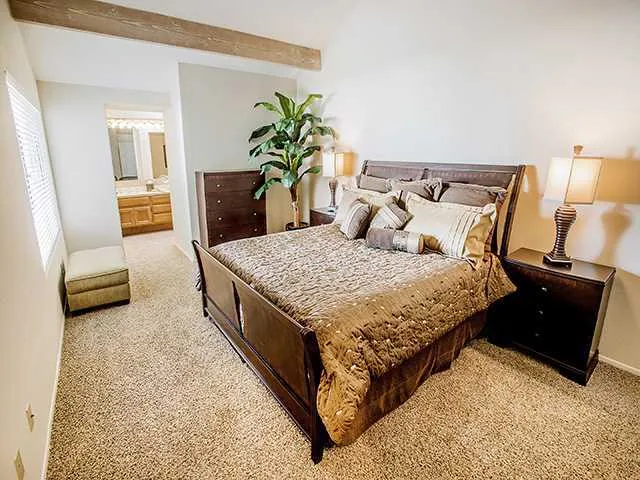Stunning Master Suite!  Cathedral ceilings.