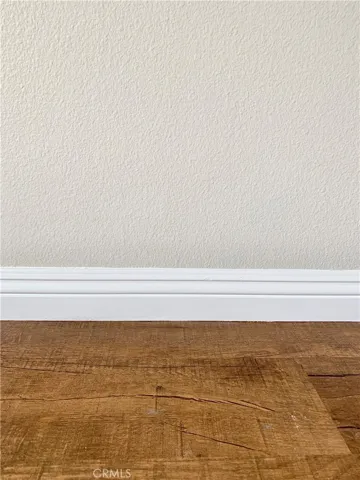 Rich luxury vinyl plank flooring, upgraded baseboards and light gray paint throughout.