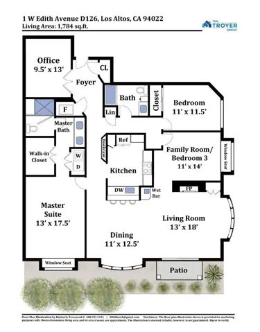 1 W Edith Avenue D126, Los Altos, California 94022