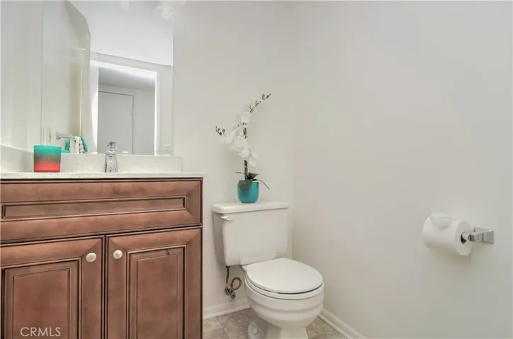 Remodeled downstairs guest bath.