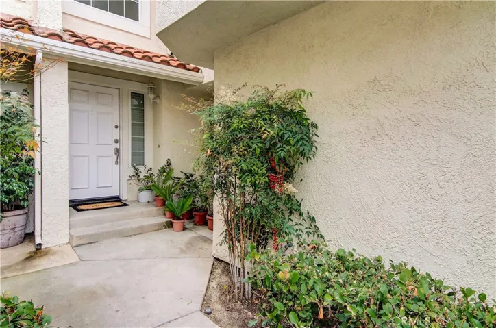 Private walkway to covered front porch...welcome home!