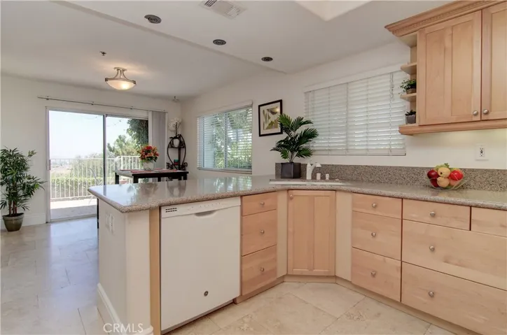 Any chef will love this kitchen with so much space, light and VIEW!