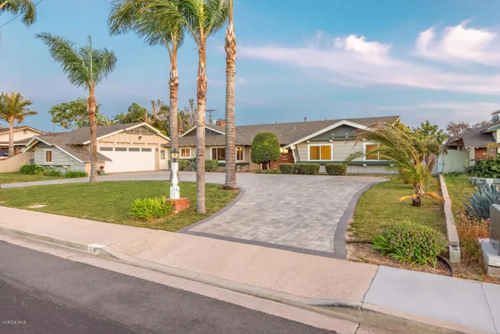 Newly paved driveway