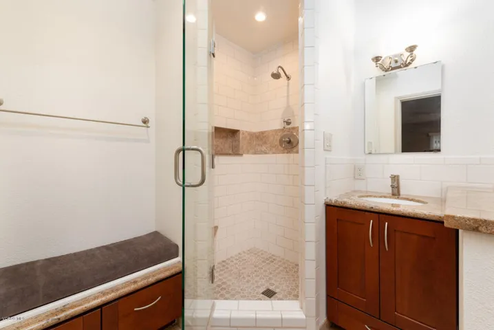 Custom master bathroom