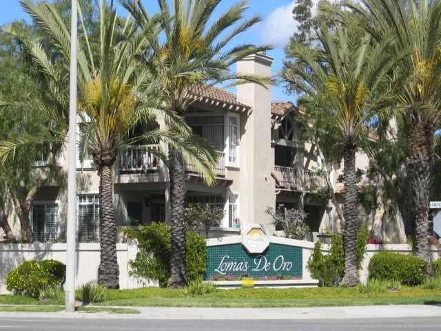 Sign on corner of Rancho Del Oro and Cameo identifying community