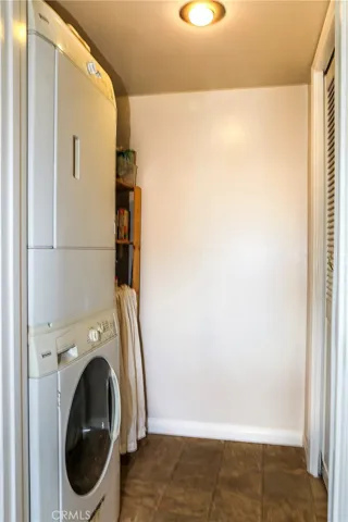 Laundry room/Pantry, adjacent to the kitchen. Washer dryer included!!