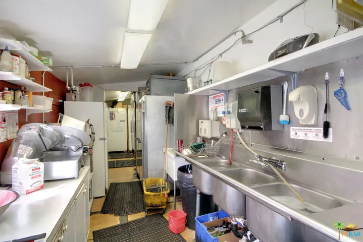 Back prep area