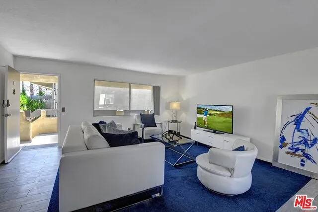 Front entrance and living room