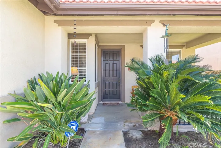 Inviting front porch