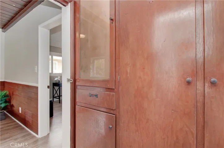 Master has closet and extra storage.
