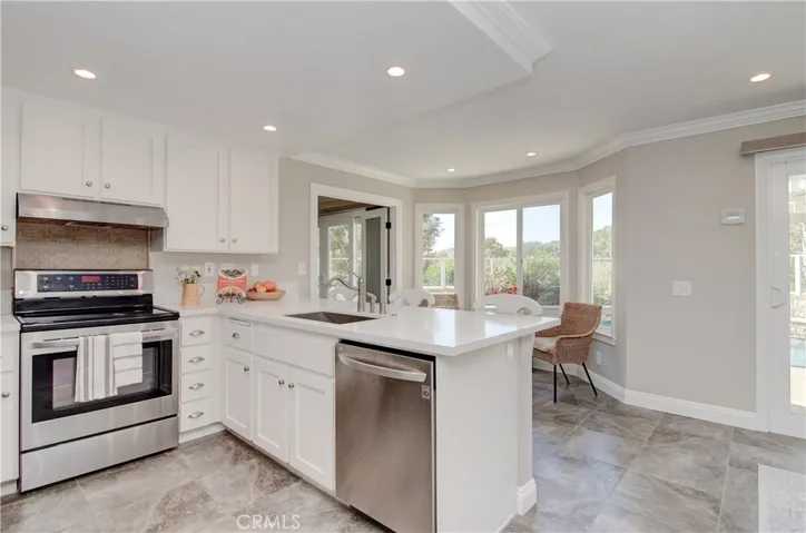 Plenty of counter and prep space...all with gorgeous views to the outside.