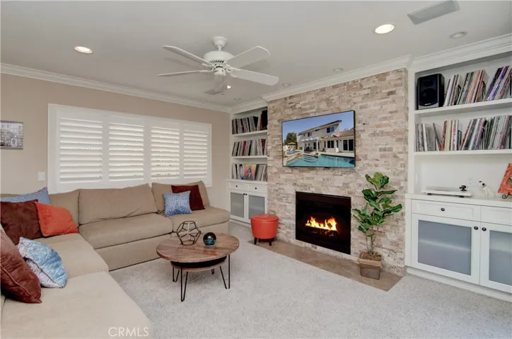 Separate family/media room is an awesome place to enjoy a movie, gaming or a good book.