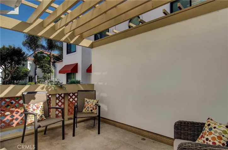 Private balcony off great room is an nice all season place to relax.