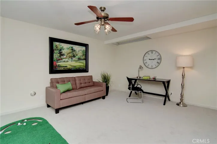 This bonus room is large enough for guest bedroom AND office AND game room...anything goes!
