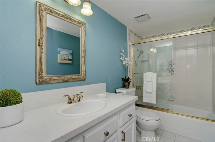 Downstairs bath.