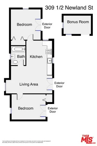 309 Newland Street 1/2, Los Angeles, California 90042