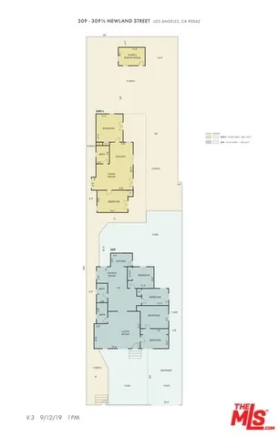 309 Newland Street 1/2, Los Angeles, California 90042