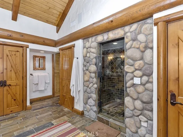 Master bath steam shower