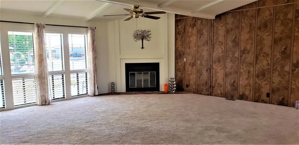 living room fireplace