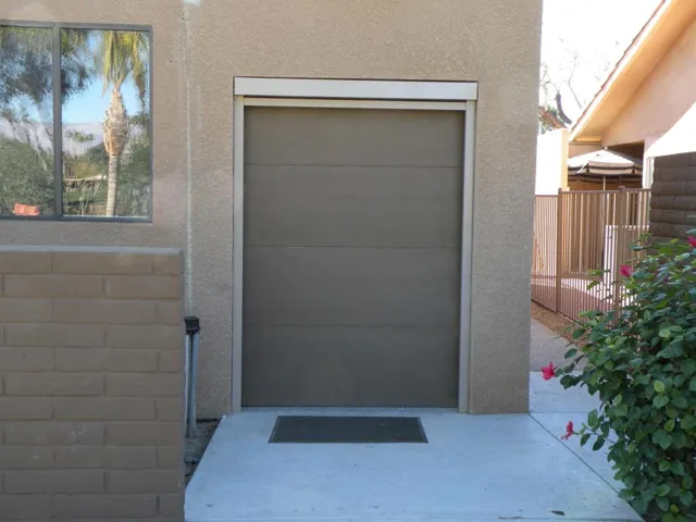 Golf cart garage door