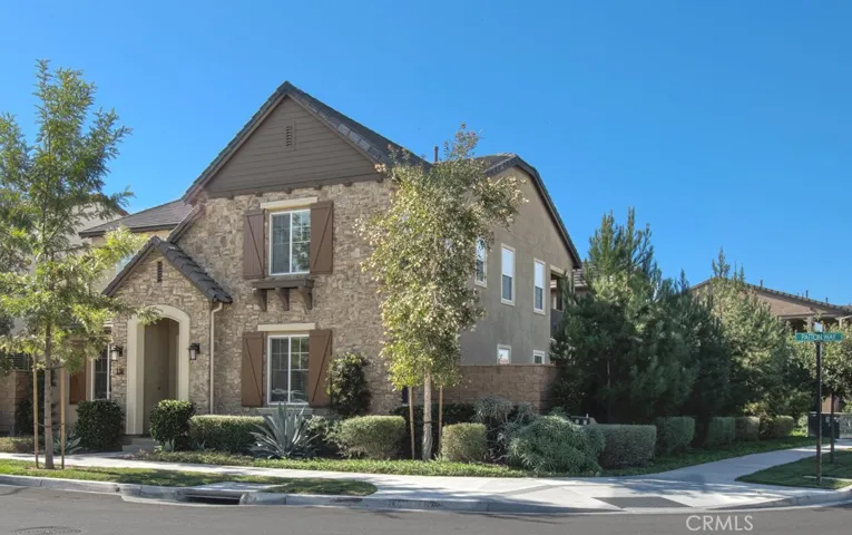 Corner lot which offers privacy.