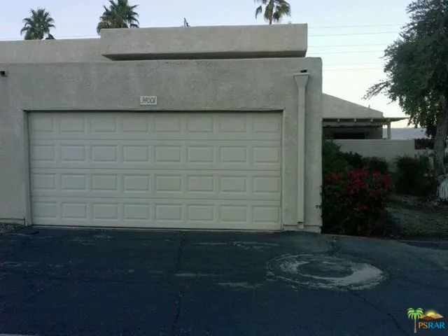 Private double garage