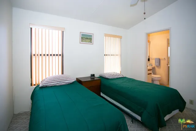 2nd bedroom has on suite bath