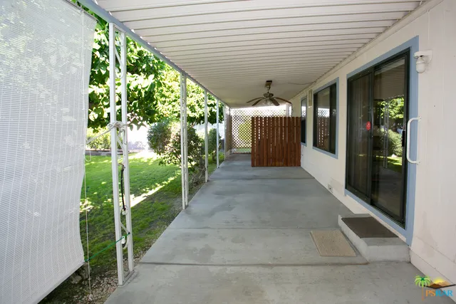 Covered Private Patio