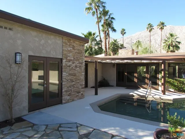 French doors of bonus room
